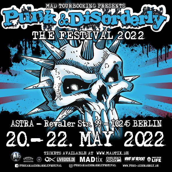Tickets für Punk & Disorderly 2022 in Berlin am  ➤ Astra  Kulturhaus • MADtix